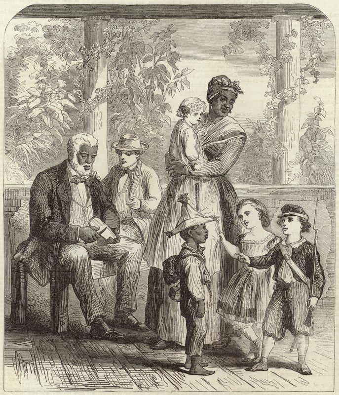 Hazai élet Dél-Karolinában alkotó: English School