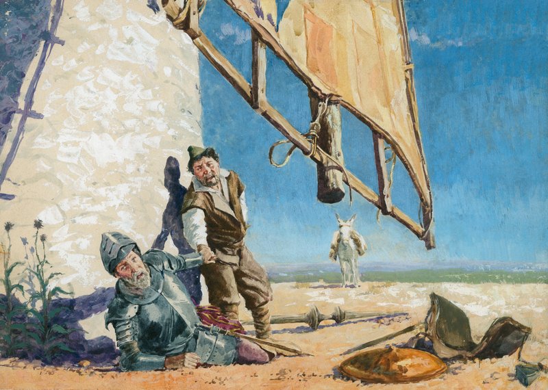 Don Quijote őrült világa alkotó: English School