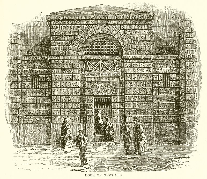 Newgate ajtaja alkotó: English School