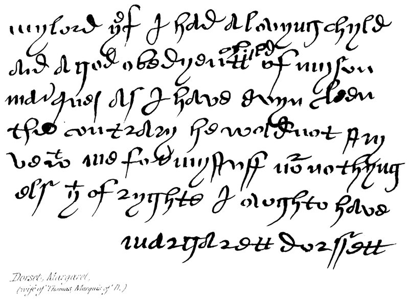 Dorset, Margaret, (Thomas felesége, D márkija) alkotó: English School