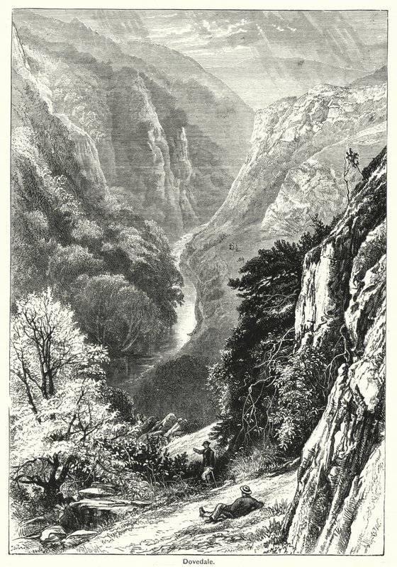 Dovedale (metszet) alkotó: English School