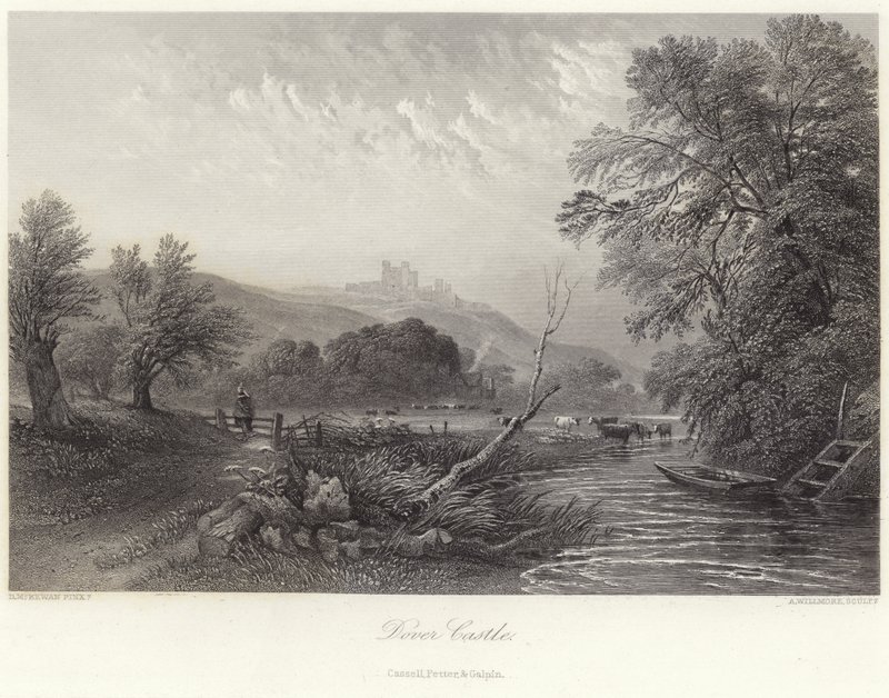Dover kastély Kentben alkotó: English School