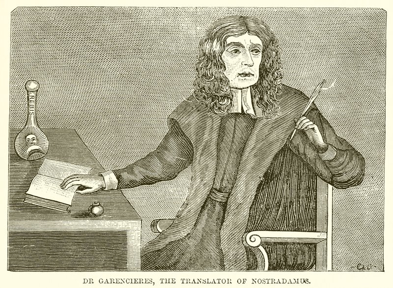 Dr. Garencieres, a Nostradamus fordítója alkotó: English School