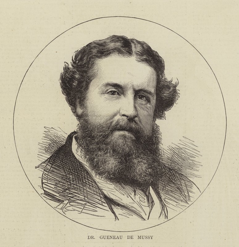 Dr. Gueneau de Mussy (metszet) alkotó: English School