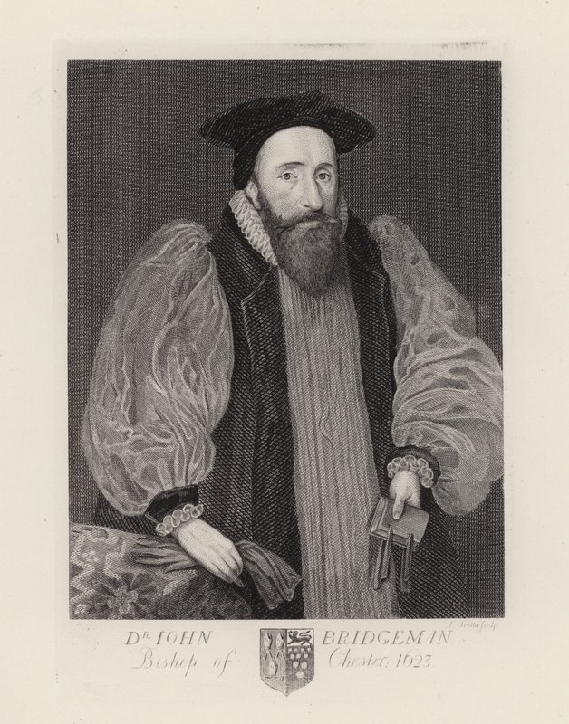 Dr. John Bridgeman, Chester püspöke (metszet) alkotó: English School