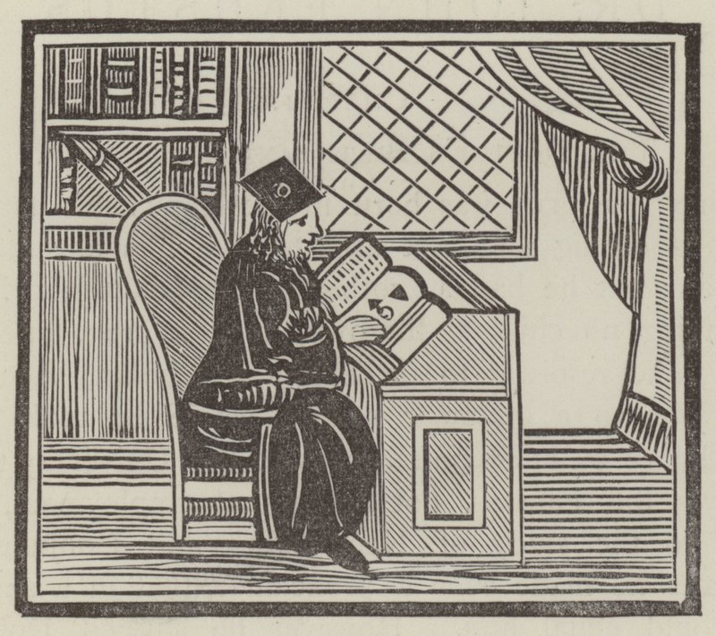 Dr. John Faustus (metszet) alkotó: English School