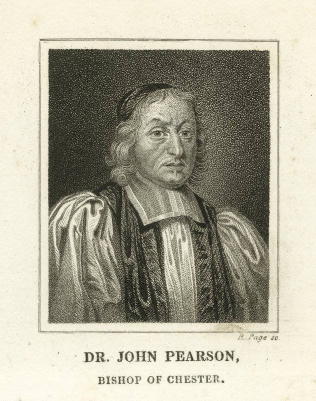 Dr. John Peason, Chester püspöke (metszet) alkotó: English School