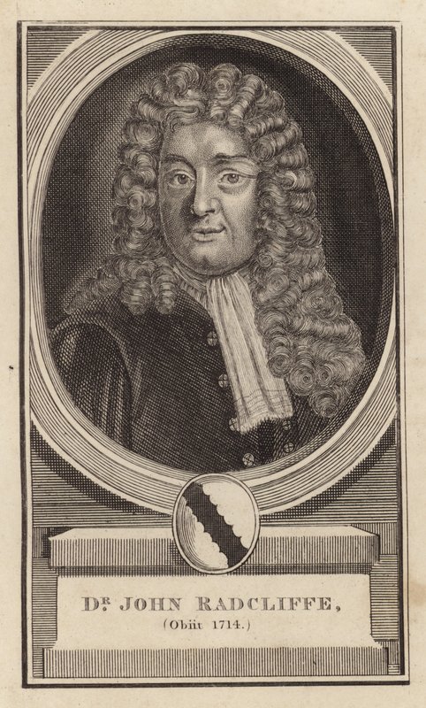 Dr. John Radcliffe 1714-ben halt meg alkotó: English School