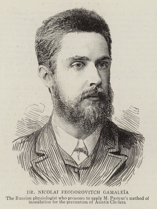 Dr. Niklai Feodorovich Gamleya (metszet) alkotó: English School