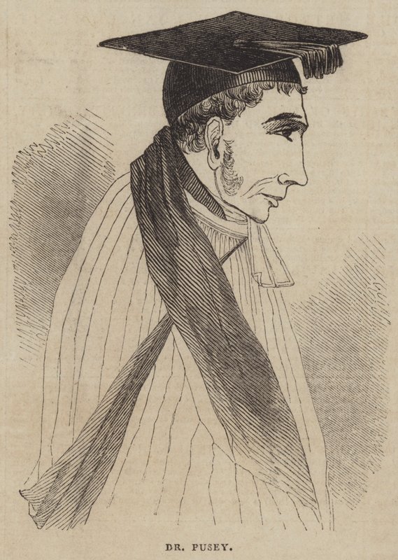 Dr Pusey (metszet) alkotó: English School