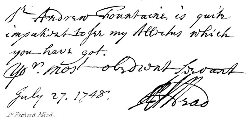 Dr. Richard Mead alkotó: English School