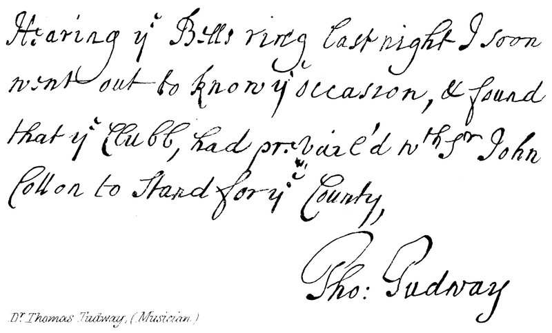 Dr. Thomas Tudway, (zenész) alkotó: English School