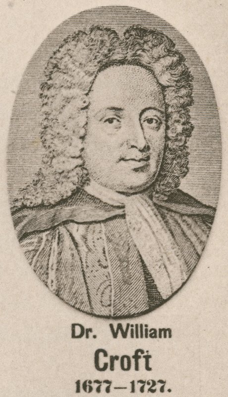 Dr. William Croft (mélynyomás) alkotó: English School