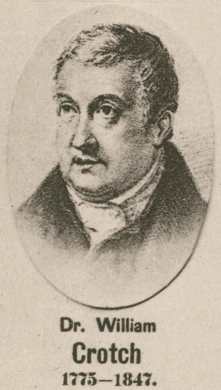 Dr. William Crotch (mélynyomás) alkotó: English School