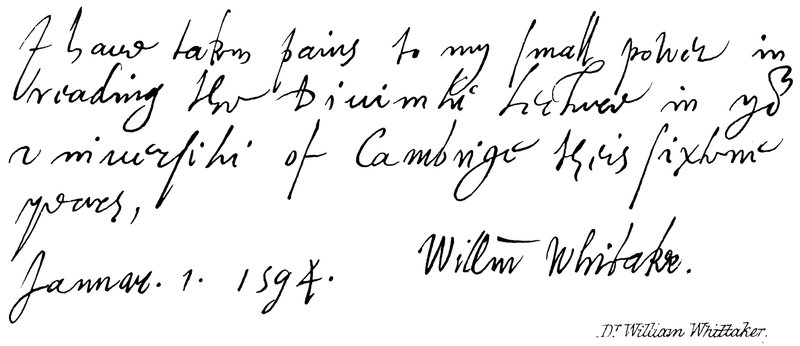 Dr. William Whittaker alkotó: English School