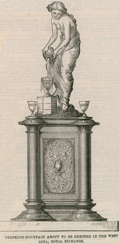 Ivókút a királyi börze közelében alkotó: English School