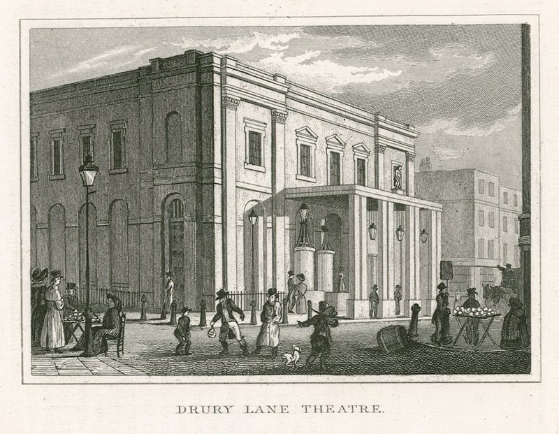 Drury Lane Színház, London alkotó: English School