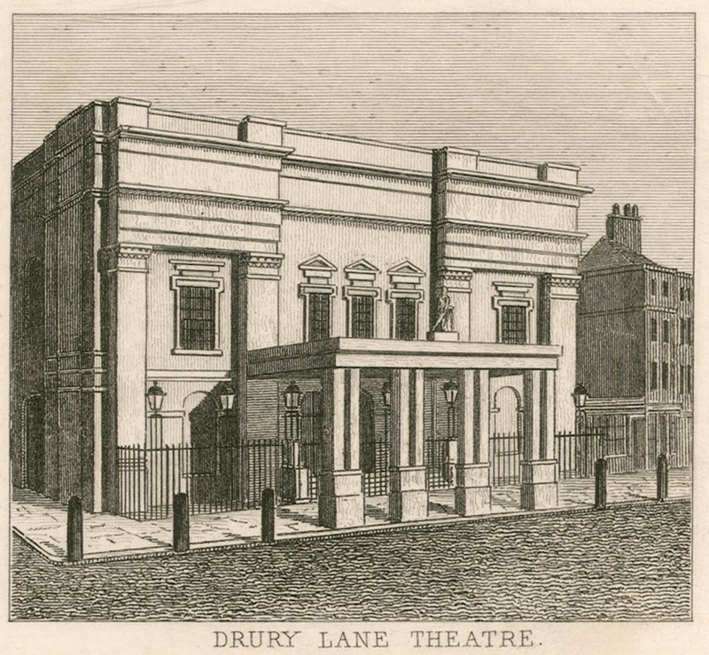 Drury Lane Színház, London alkotó: English School