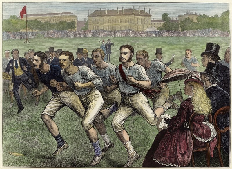 Dublin University Athletic Club Sports College Parkban alkotó: English School