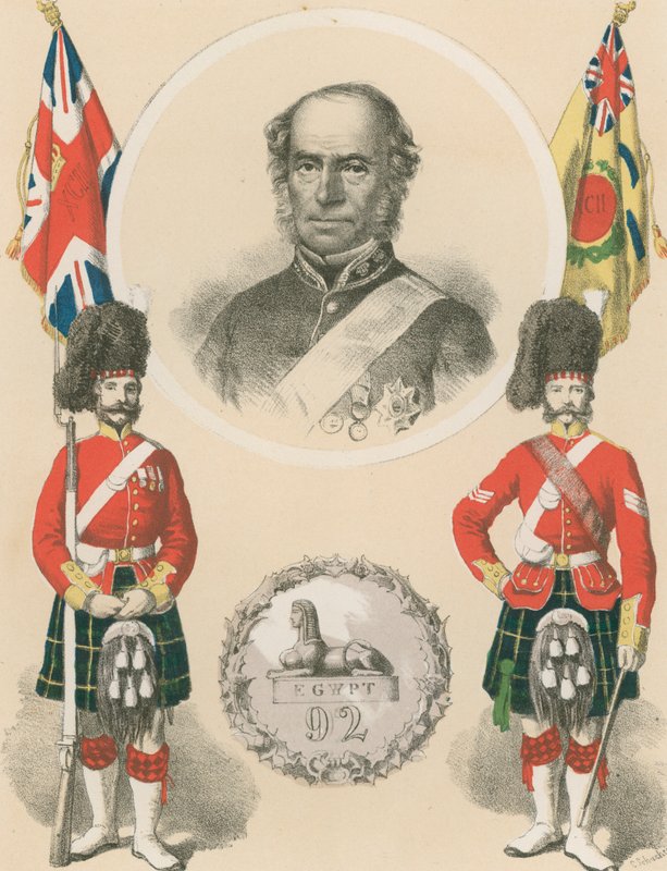 Richmond hercege. A kilencvenkettedik, vagy „Gordon Highlanders” alkotó: English School