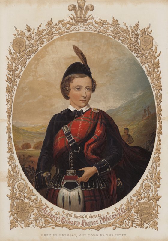 Rothsay hercege és a Szigetek Ura (színes litho) alkotó: English School