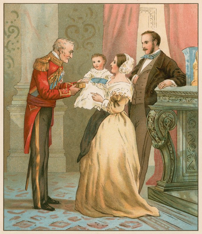 Wellington hercegének ajándéka Arthur hercegnek alkotó: English School