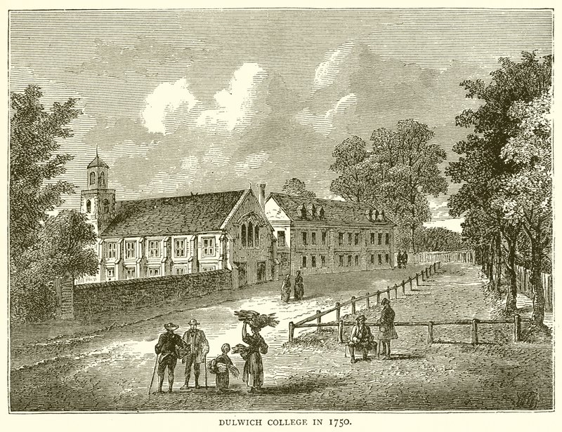 Dulwich College 1750-ben alkotó: English School