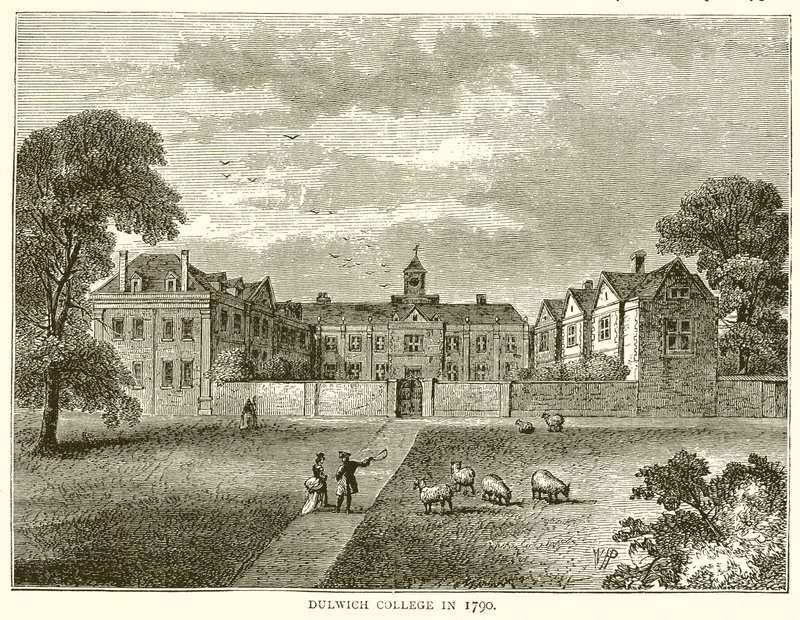 Dulwich College 1790-ben alkotó: English School
