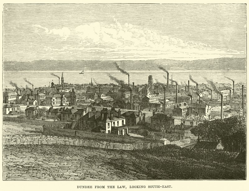 Dundee a Törvényből, délkeletre néz alkotó: English School