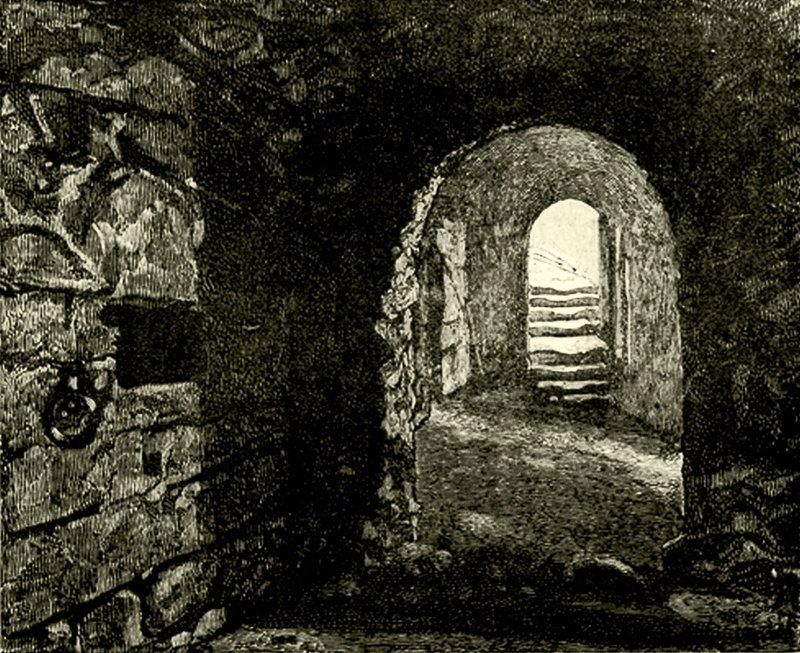 Dungeons a kastélyban a Queen Mary