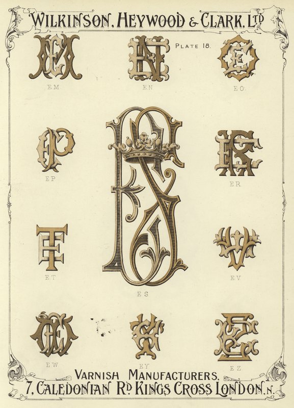 EM, EN, EO, EP, ES, ER, ET, EV, EW, EY, EZ alkotó: English School