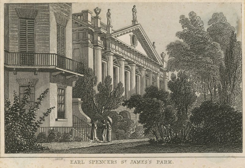 Earl Spencer otthona, a St James