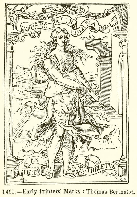 Korai nyomdászjegyek: Thomas Berthelet alkotó: English School
