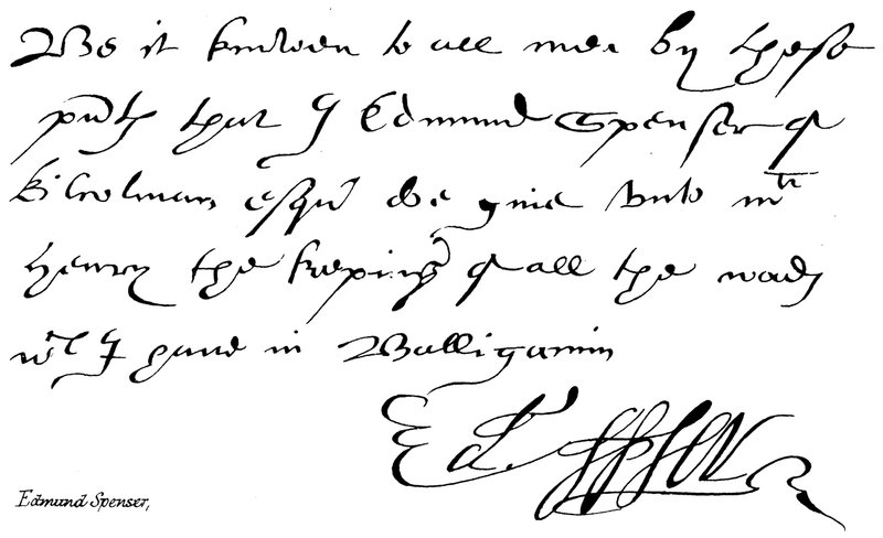 Edmund Spenser alkotó: English School