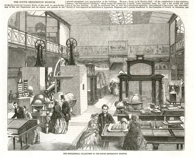 Oktatási gyűjtemények a South Kensington Múzeumban alkotó: English School