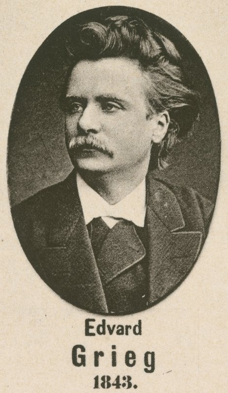 Edvard Grieg (metszet) alkotó: English School