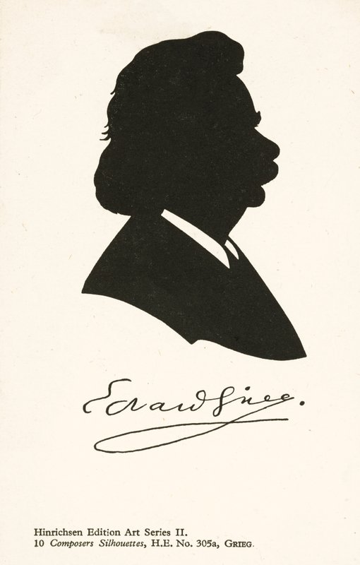Edvard Grieg, norvég zeneszerző (litho) alkotó: English School