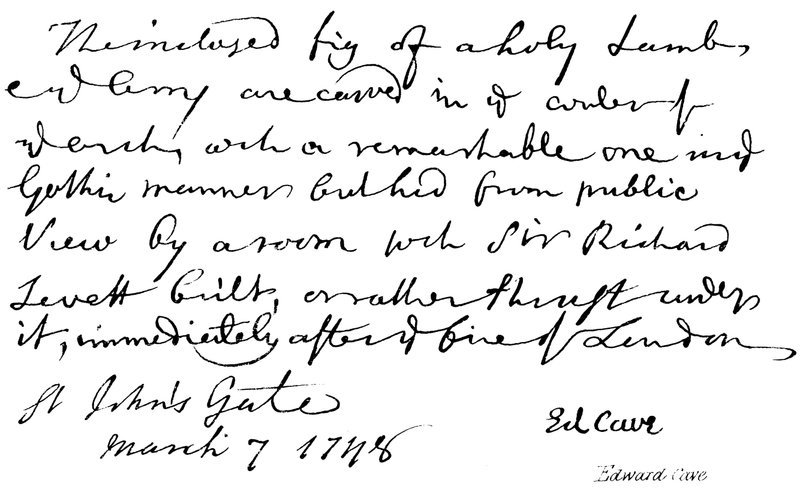 Edward Cave alkotó: English School