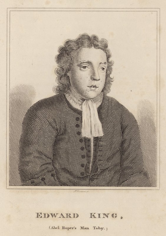 Edward King, Abel Ropers Man Toby alkotó: English School