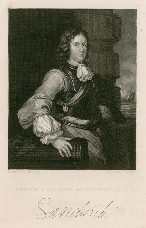 Edward Montagu, Sandwich grófja alkotó: English School