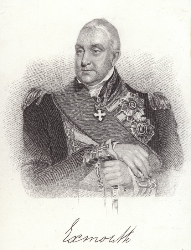 Edward Pellew, Exmouth 1. vikomtja, brit admirális alkotó: English School