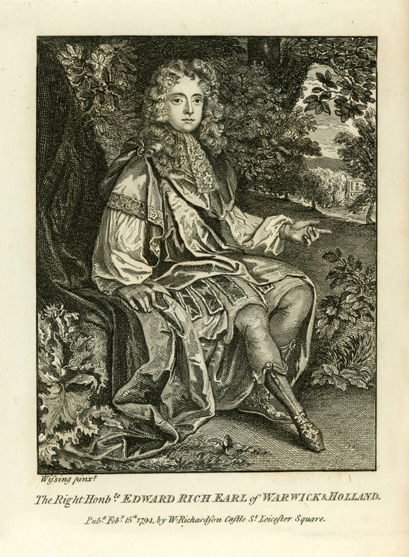 Edward Rich, Warwick és Hollandia grófja alkotó: English School