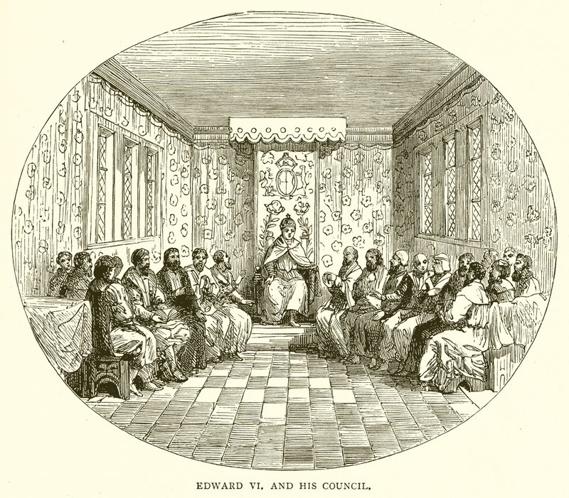 VI. Edward és Tanácsa alkotó: English School