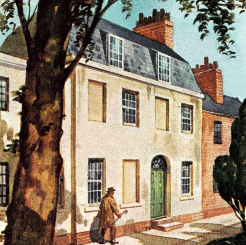 Az eredetileg 1695-ben kivetett ablakadó hatásai alkotó: English School