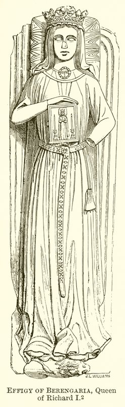 Berengaria képmása, I. Richárd királynője alkotó: English School