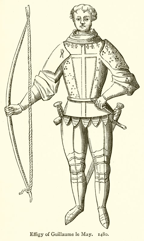Guillaume le May képmása. 1480 alkotó: English School