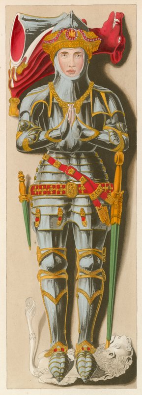 Sir Richard Vernon képmása, 1450 alkotó: English School