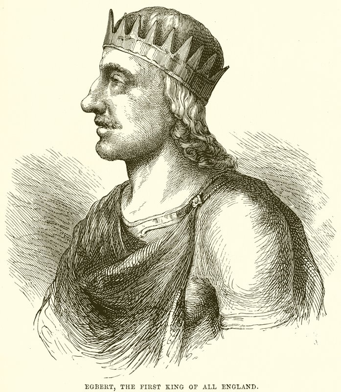 Egbert, egész Anglia első királya alkotó: English School