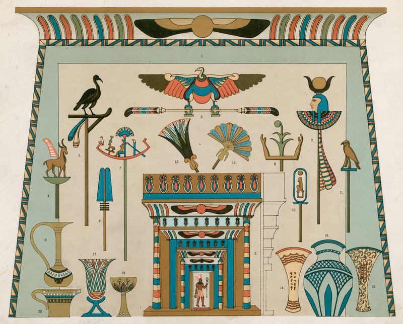 egyiptomi alkotó: English School
