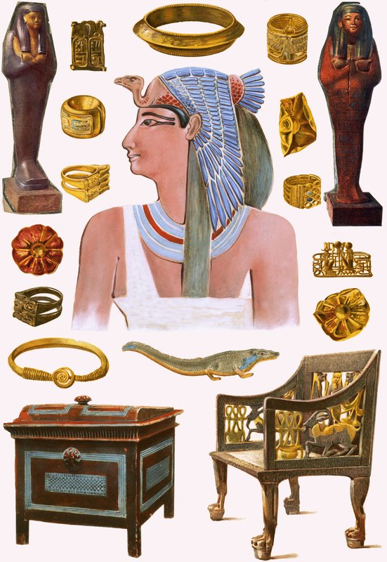 egyiptomiak alkotó: English School